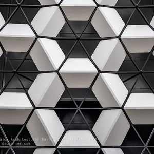 Aluminum 3D Decorative Panel, Suitable for Indoor and Outdoor Decoration thumbnail-3