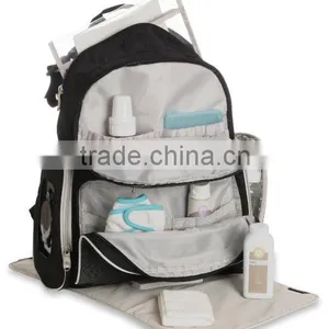 Wholesale Price Polyester Material Diaper Bag Backpack thumbnail-3