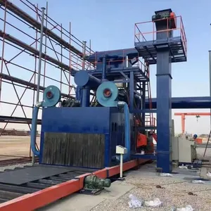 Roller Passing Shot Blasting Cleaning Machine, Radiator Shot Blasting Machine, Steel Pipe Inner and Outer Wall Rust Removal Machine thumbnail-4