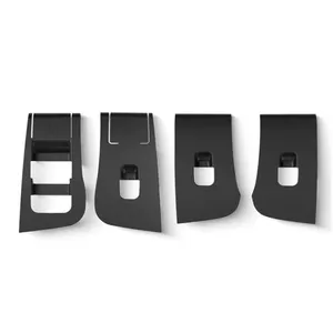 Car Door Switch Panel Cover - Silicone Black With 1-Year Warranty thumbnail-1