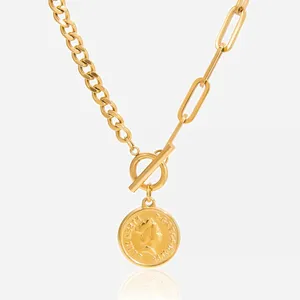 Non-Tarnish 316L Stainless Steel Necklace With 2-Year Color Retention Guarantee thumbnail-3