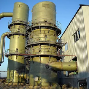 Fiberglass Purification Tower for Washing Acid Mist, Vertical Alkaline Washing Spray Tower, Acid-base Waste Gas Purification Equipment thumbnail-2