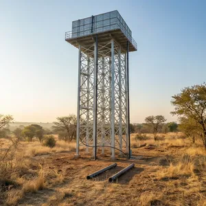 Stainless Steel Water Tower thumbnail-1