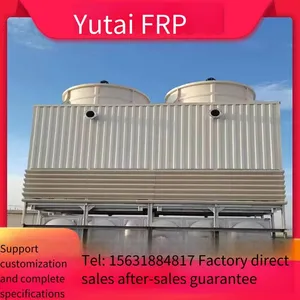 Yutai Counterflow High-temperature Industrial Square Frp Cooling Tower, Cooling Equipment for Injection Molding Machines and Chemical Plants thumbnail-1