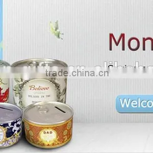 Colorful Cheap Tin Coin Bank,money Box/metal Coin Bank thumbnail-1