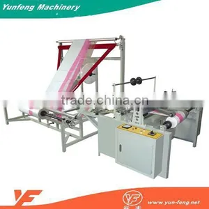 Plastic Rewinding Machine And Folding Bag Making Machine thumbnail-1