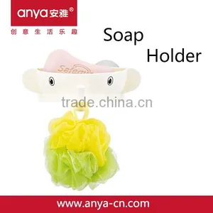 D710 New Design Bathroom Ware Accessories Elephant Shaped Hanging Soap Holder Plastic Soap Case Shower Dish Soap thumbnail-1