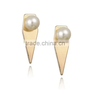 Front Back Ear Cuff Wholesale Handmade 18k Gold Plated Ear Cuff Jewelry on Sale thumbnail-1