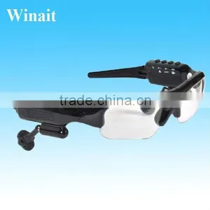 2012 New Bluetooth MP3 Digital Video Sunglasses, Support TF/MicroSD thumbnail-1