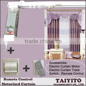 TYT Zigbee Smart Home Automation ,electric Curtain Motor,electric Curtain,electric Curtan Rail thumbnail-1
