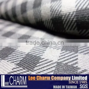Houndstooth Check Fabric 60% Tencel 40% Cotton Blend thumbnail-4