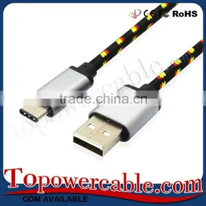 Wholesale Aluminum Reversible Design USB 3.1 Type C Data Cables Wires thumbnail-2