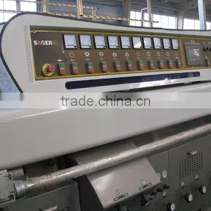 9 Wheels Vertical Straight Line Automatic Glass Edging Machine thumbnail-1