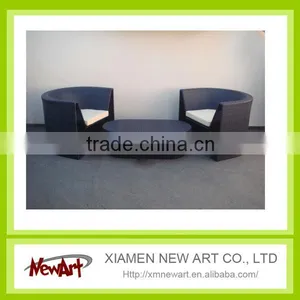 Round Wicker Rattan Sofas Outdoor Furniture thumbnail-1