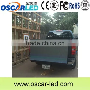 High Brightness P6 Outdoor Smd Full Color Video Advertising Screen on the Truck Rear thumbnail-1