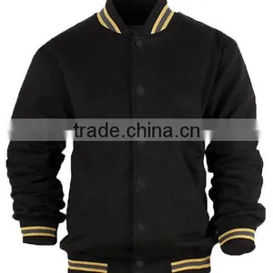 Varsity Jacket, Wool Body Leather Sleeves With and Without Hood thumbnail-1