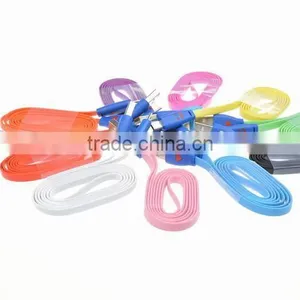 Colorful Led Smiley Face Micro Usb Cable for Phones Note3 thumbnail-2