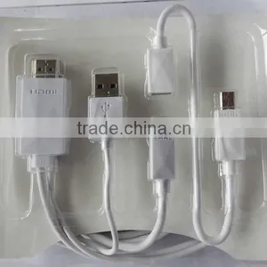 Japan av Video Cable Mhl 1080P Car Audio Accessory Phone 5 Adapter More Usage Mhl Kits thumbnail-1