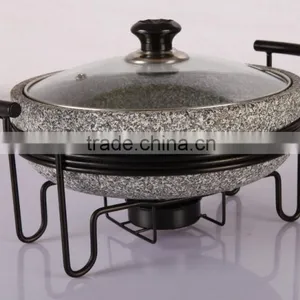 Granite Stone Steam Cooker Pot With Frame Non-stick Cookware Set thumbnail-1