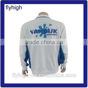 Custom Made Cotton Polyester Long Sleeve Polo Shirts thumbnail-2