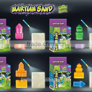 Z17109 Cool Shining In Dark DIY Sand, Educational Soft Play Sand for Sale thumbnail-4