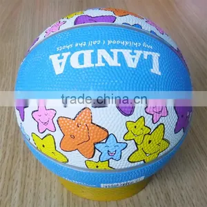 Size 2 Custom Logo Printed Mini Basketball for Kids,6 Inch Promotional Mini Basketball thumbnail-6