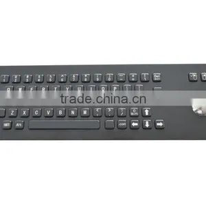 Waterproof and Dustproof Kiosk IP65 PC Stainless Steel Metal Keyboard thumbnail-2