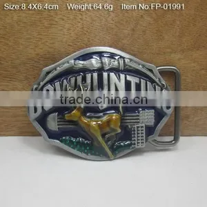 Cross Belt Buckle With Rhinestones Low Price Plate Metal Buckle 40mm Zinc Alloy Belt Buckle thumbnail-1