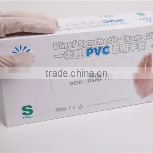 Disposable Cycling Vinyle/pcv Golve for Medical thumbnail-3
