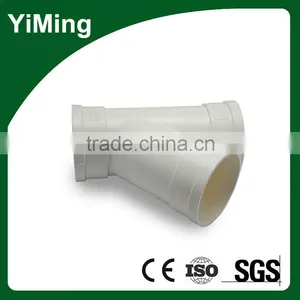 YiMing Pvc 45 Degree Pipe Fitting Lateral Tee for Welding Machine thumbnail-5