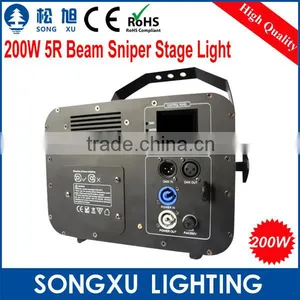 Newest Elation Sniper 5r Strobe Beam Sniper Light Disco Laser Light With Scanner Laser Beam Effect Led Stage Light Quality Choice thumbnail-3
