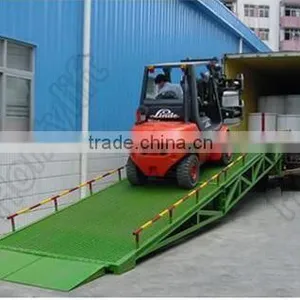 Hydraulic Mobile Loading Ramp Yard Ramp Used for Container thumbnail-2