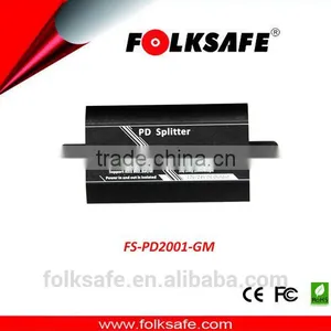 Folksafe Gigabit 24v or 12v Mini Display PoE Splitter With RJ45 Port Female thumbnail-1