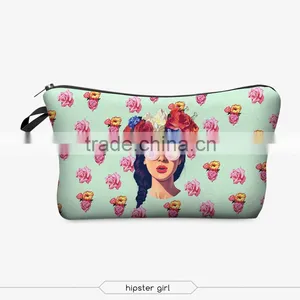 Manufacturer Supply Fashion Travel Cosmetic Bag, Hanging Travel Toiletry Bag, Fashion Girl Professional Clear Cosmetic Pvc Bag thumbnail-4