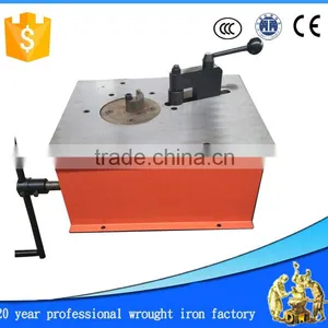 Wrought Iron Machine Manual Scroll Bending Machine Blacksmith Machine thumbnail-1