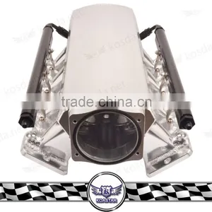LS1 LS2 LS6 LSX Dual Turbo Manifold With Fuel Rails , Intake Manifold Aluminum Casting thumbnail-2