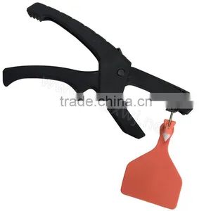 Animal Vaccinator Plier Veterinary Tool Cow Ear Tags Applicator WJ409-A thumbnail-1