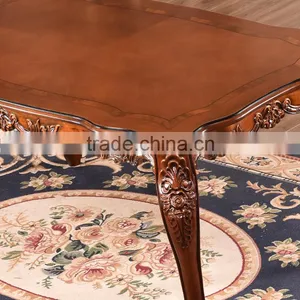 Commercial Furniture Antique Brown Wooden Restaurant Table Used Restaurant Table and Chair thumbnail-3