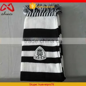 White and Balck Logo Scarf for Adults thumbnail-4