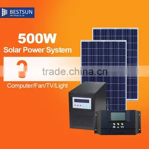 BESTSUN 12V 500W Solar Energy Home SystemCES-12100 thumbnail-1