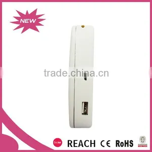 Mobile Phone Power Bank Cosmetic Mirror 5x Magnifying With Led Light thumbnail-3