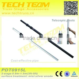 Steel Slotted Post Insert Curtain Pipe Pipe And Drape For Wedding PDP503 thumbnail-2