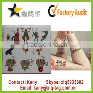 2015 no Toxic Kids Tattoo Sticker,temporary Tattoo for Celebration, Party, Holiday,fun thumbnail-2
