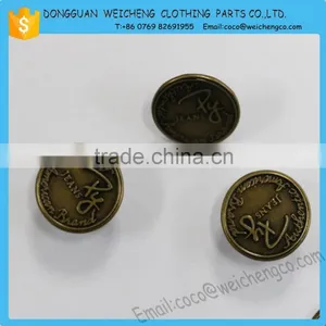 Metal Jean Jacket Buttons With Custom Logo thumbnail-3