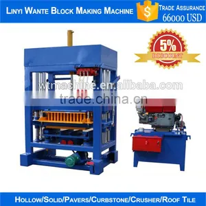 QT4-30 Hollow Block Making Machine Price,block Making Machine in Ghana thumbnail-3