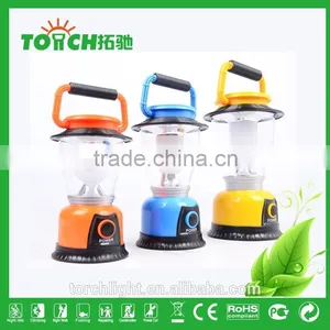 Outdoor Camping Lamp Rechargeable Light Hiking Use 4AAA Battery Colorfulhigh Power Camping Lights for Solar Led Lantern thumbnail-1