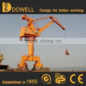 Reliability Pedestal Lifting Low Price Port Crane thumbnail-1