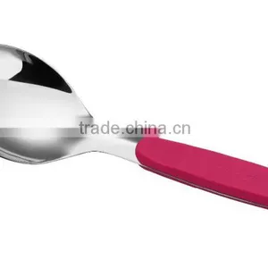 Best Selling Stainless Steel Soup Ladle With Plastic Handle thumbnail-2