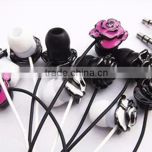 High Quality Diamond Stone Earphone Bling Earbud for Promotion thumbnail-1
