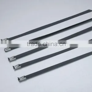 PVC Coated Stainless Steel Cable Tie(Ball Lock BZ-C Series) 4.6*250 thumbnail-2